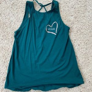 🌟(3 for $20)🔴PRICE DROP! River green tank top